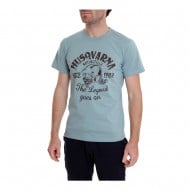 HUSQVARNA T-SHIRT THE LEGEND LIGHT BLUE MAN SIZE XS [STOCKCLEARANCE]