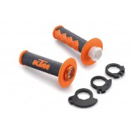 JOGO DE PUNHOS LOCK-ON KTM SX 125/150/250 (2004-2016) + SX-F (2006-2015) + EXC (2006-2016)