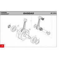 CRANKSHAFT SEAL RIGHT SIDE GAS GAS 01-15