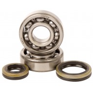 KIT ROLAMENTOS E RETENTORES DO VIRABREQUIM HOT RODS SUZUKI RM 85 (2002-2012) (2015-2020)