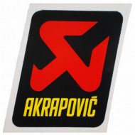 AUTOCOLLANT KTM AKRAPOVIC CARRÉ PETIT