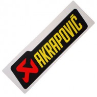 AUTOCOLLANT KTM AKRAPOVIC RECTANGULAIRE PETIT