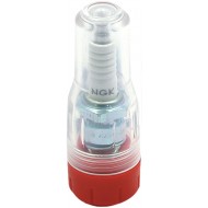 CAJA PORTABUJÍAS ROJA DRC MOTOS 2T (14mm)