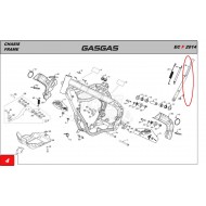 Cavalete lateral Gas Gas 2013-2017.