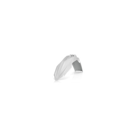 FRONT FENDER WHITE FOR GAS GAS 2012-2015