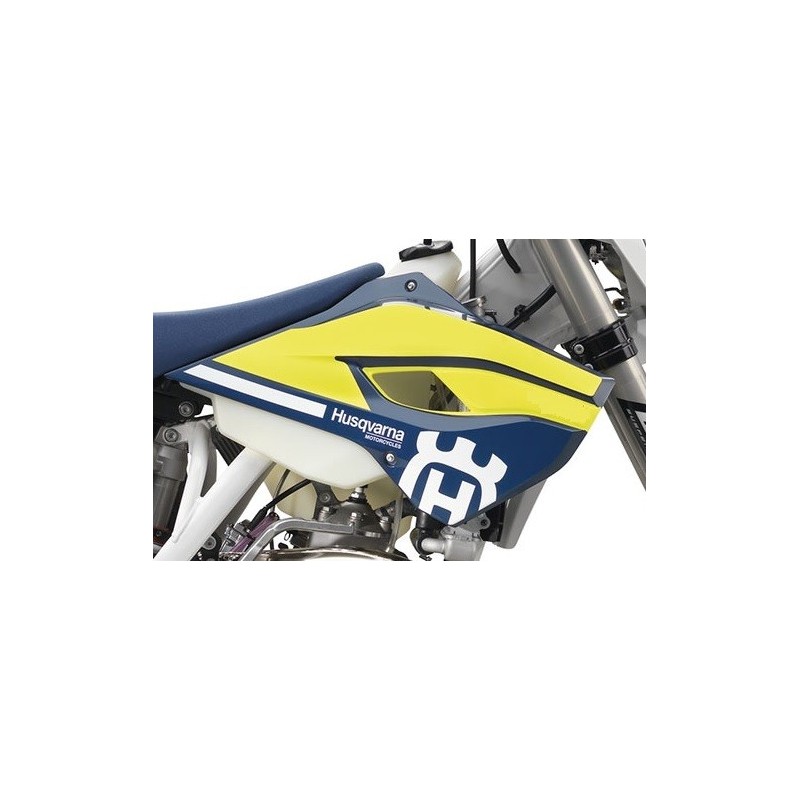 UFO PLAST Kit Complet Blanc Husqvarna TE 250 2015-2016 - Plastiques Motocross Haute Qualité