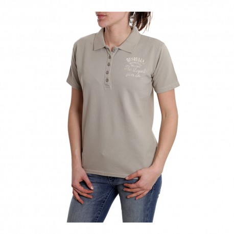 OUTLET POLO HUSQVARNA LEGEND SAND MUJER TALLA XS