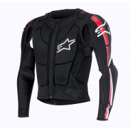OFFER ROOST GUARD ALPINESTARS BIONIC PLUS BLACK/WHITE/RED COLOUR 