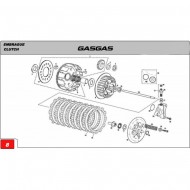 Ref.30 - KIT REPARACIÓN PINZA EMBRAGUE 