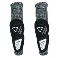 OFFER LEATT 3DF HYBRID BLACK/WHITE ELBOW GUARD