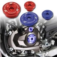 Parafusos / Tampa Do Motor Zeta Azul Para Yamaha Wr250f 01-02