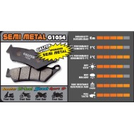 PASTILLAS FRENO GALFER SEMI METAL HONDA Y KYMCO