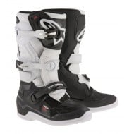 ALPINESTARS YOUTH TECH 7 S BOOTS BLACK / WHITE COLOUR