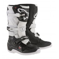 Bottes pour enfants Alpinestars Tech 7 S, couleur noir / blanc