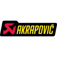 ADESIVO AKRAPOVIC 120 X 34,5 MM