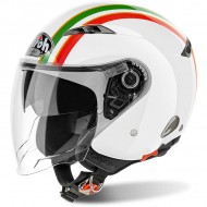 CASQUE AIROH JET CITY ONE STYLE OR BRILLANT
