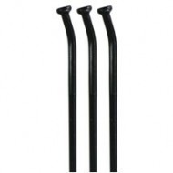 RADIO DE ACERO NEGRO ALPINA (POR MEDIDAS) + TUERCA DE RADIO M4.5 PASO 75 (COLORES)