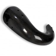CARBON FIBER EXHAUST PROTECTOR FOR KTM 2T EXC 125 (2017-2018)