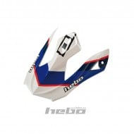 HELMET VISOR HEBO RAPTOR WHITE