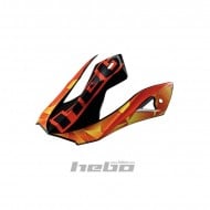 HELMET VISOR HEBO SWAY RED