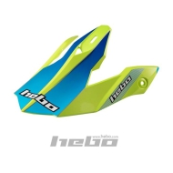 VISERA CASCO HEBO TRACKER AMARILLO
