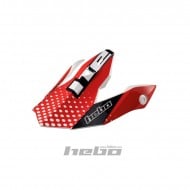 OUTLET VISEIRA PARA CAPACETE HEBO QUAKE VERMELHO