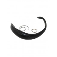 CAROBN FIBER EXHAUST PROTECTOR EXC/SX 250/300 (2011-2016) WITH FMF GNARLY
