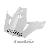 VISERA CASCO HEBO ZONE 4 MONOCOLOR BLANCO