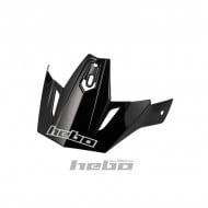 HELMET VISOR HEBO ZONE 4 MONOCOLOR BLACK