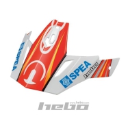 VISERA CASCO HEBO TONI BOU REPLICA BLANCO