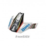 HELMET VISOR HEBO TONI BOU REPLICA BLACK