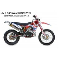 COMPLETE PLASTIC & STICKER KIT GAS GAS NAMBOTIN 2011 COMPATIBLE WITH GAS GAS 2007-2011