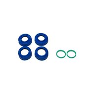 PROTETOR DE ROLAMENTOS DE RODA 4MX HUSQVARNA TE 250/300 FE250/350/450/500 (2014-2023) COR AZUL