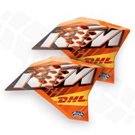 SPOILER SET WITH STICKERS KTM SX 07-10 + EXC 08-11