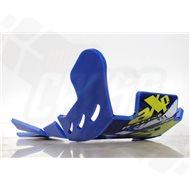 OUTLET PROTEÇÃO DE CARTER COM PROTETOR DE BALANCINS AXP XTREM SHERCO SEF/R 250/300 (2012-2020) COR AZUL. [LIQUIDACAOESTOQUE]