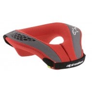 COLLARIN ALPINESTARS SEQUENCE INFANTIL COLOR ROJO / NEGRO