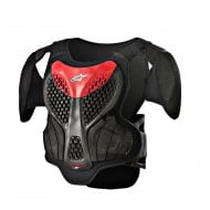 OFFER ALPINESTARS A-5 S YOUTH BODY ARMOUR BLACK / RED COLOUR