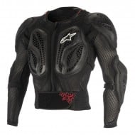 ALPINESTARS YOUTH BIONIC ACTION BODY PROTECTOR BLACK / RED COLOUR 