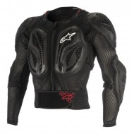 OFFER ALPINESTARS YOUTH BIONIC ACTION BODY PROTECTOR BLACK / RED COLOUR 
