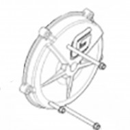 TAPA DISCOS DE EMBRAGUE GRIS GAS GAS EC250 EC300 2018