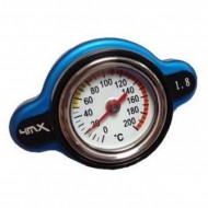 4MX RADIATOR CAP WITH TEMPERATURE GAUGE 1.8 BLUE