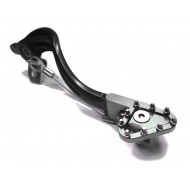 PEDAL DE FRENO TRASERO OFFPARTS COLOR PLATA PARA KAWASAKI KX KX-F 250 2005-2015