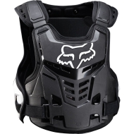 PETO INFANTIL FOX RAPTOR PROFRAME LC 2018 COLOR NEGRO / BLANCO