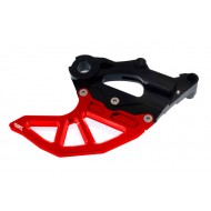 PROTECTOR ALUMINIO 4MX CON SOPORTE PINZA PARA DISCO DE FRENO TRASERO KTM / HUSABERG / HUSQVARNA