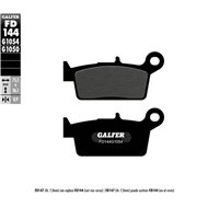 Pastilhas de freio Galfer composto orgânico Honda XR 50/100 Motard (2005-2019)