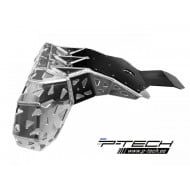 P-TECH SKID PLATE WITH TIE ROD AND SKID PLATE WITH EXHAUST GUARD FOR GUARD HUSQVARNA TE 250/300 (2017-2018)