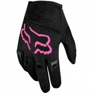 FOX KIDS (4-5 YEARS) DIRTPAW GLOVES COLOR BLACK/PINK [STOCKCLEARANCE]
