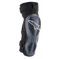 OFFER ALPINESTARS SEQUENCE KNEE PROTECTOR COLOR ANTHRACITE / YELLOW FLUO