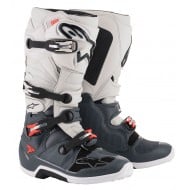 BOTAS ALPINESTARS TECH 7 2019 COLOR GRIS OSCURO / GRIS CLARO /