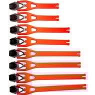 RECAMBIO CORREAS BOTAS FOX COMP 5/5Y/3Y KIT 8 PIEZAS NEGRO/ROSA